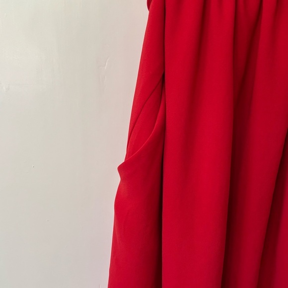 Wilfred| Aritzia| ‘Sabine’ Vivid Red Sleeveless Mini Dress Sz S - Picture 3 of 7